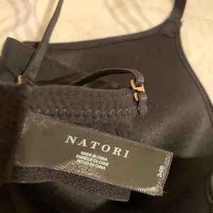 Simple black Natori bra - never worn